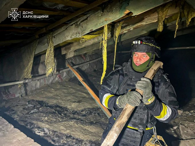 Новини Харкова: дрони вдарили по адмінбудівлі